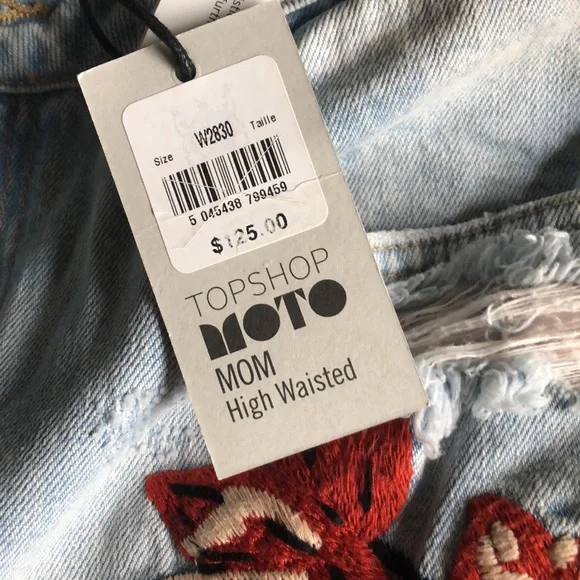 Top shop floral jeans - Picture 7 of 9